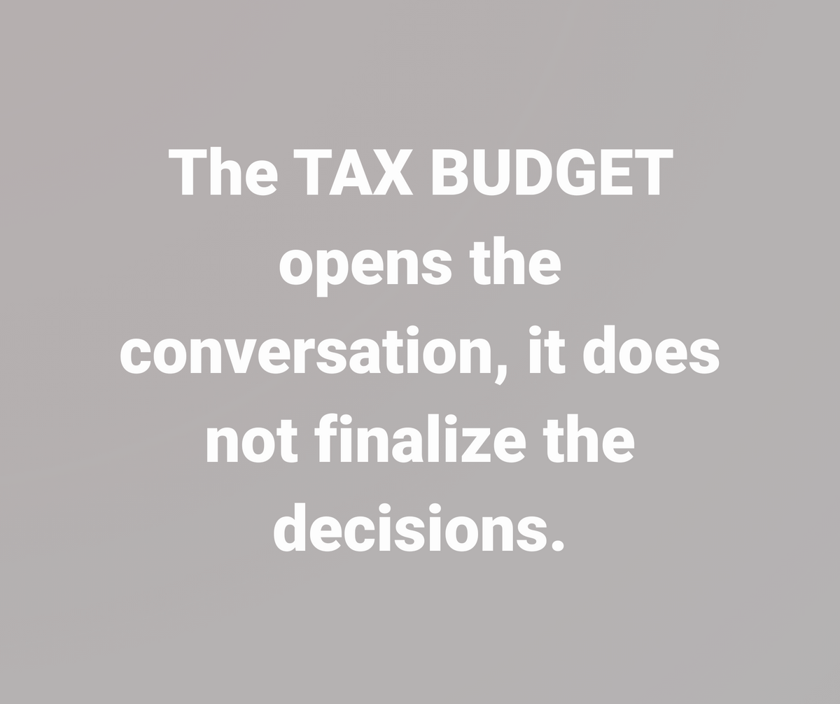 tax budget call out
